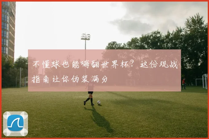 不懂球也能嗨翻世界杯？这份观战指南让你伪装满分